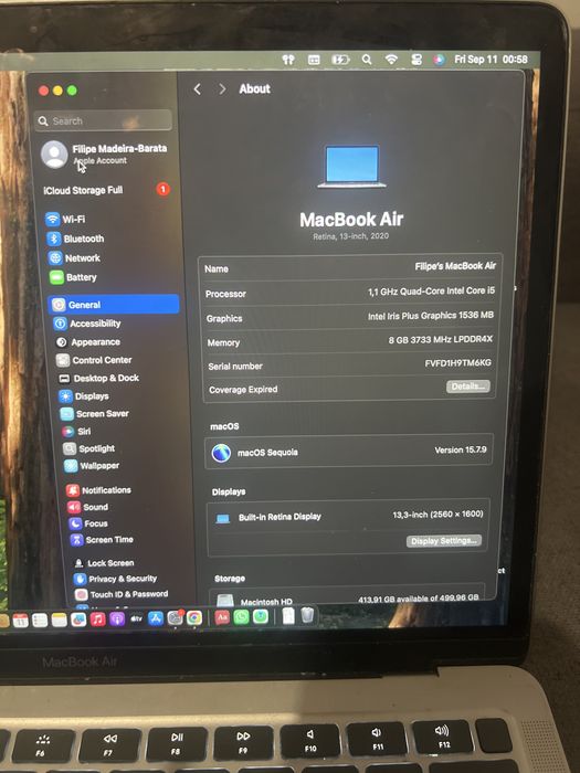 Macbook Air 2020