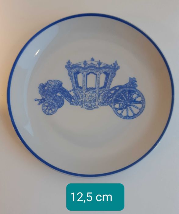 Lindo Pratinho em Porcelana "Coche de D. João V"