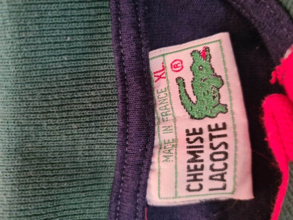 Lacoste polo granatowe