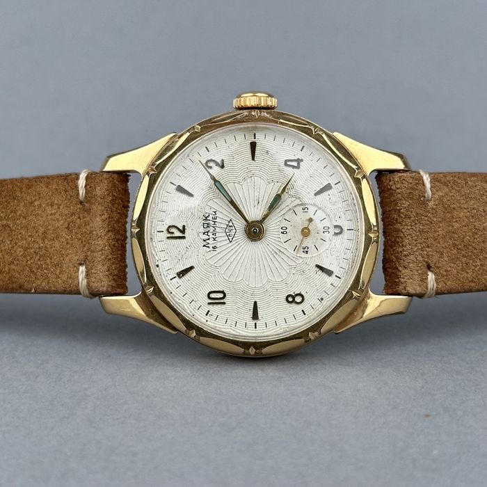 Zegarek vintage Majak – Classic Guilloche | męski | naręczny | ZSRR