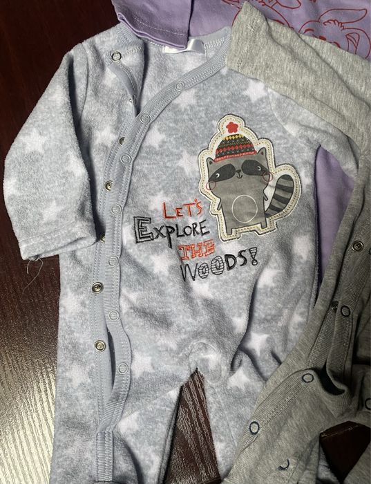 Śpiochy niemowlęce zestaw