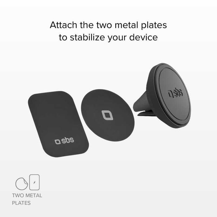 SBS suporte de telemóvel magnético para prender no ventilador de carro