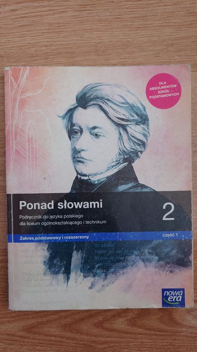 Ponad słowami 2 podręcznik do liceum i technikum