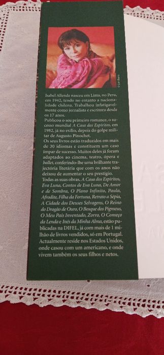 A soma dos dias de Isabel Allende