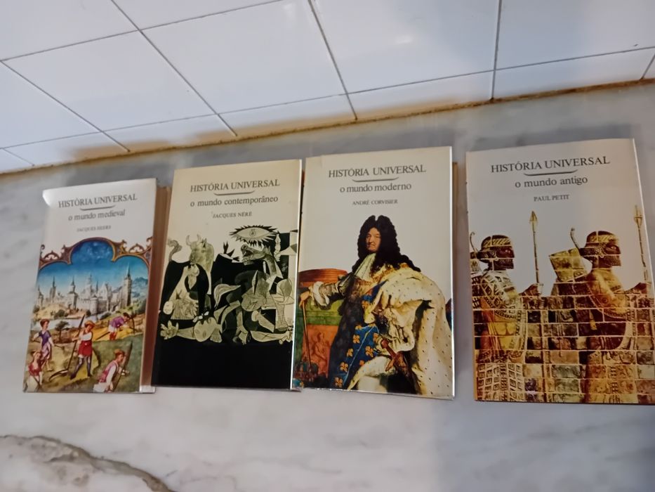Conjunto de 4 Livros História Universal