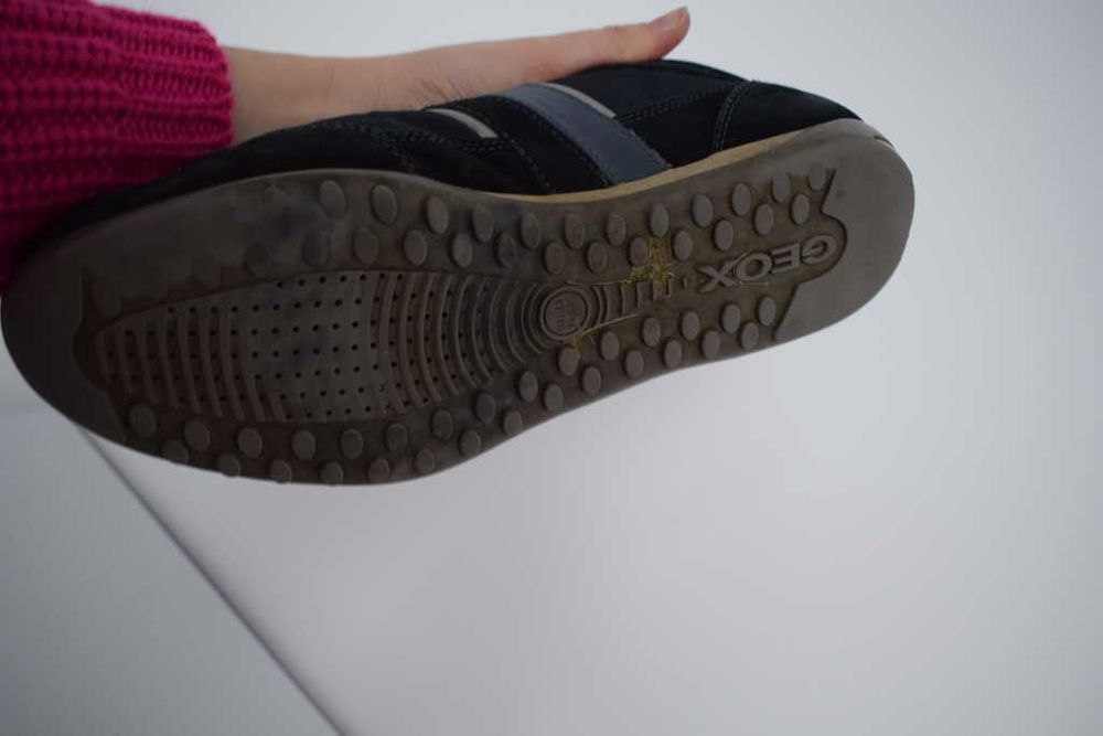 Geox
Sneakersy U Wells C 
buty skórzane 44 męskie