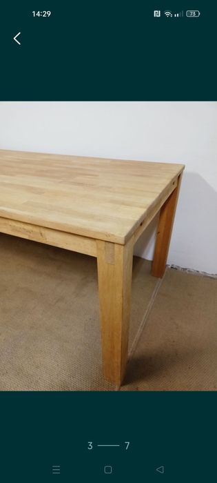 Stół dębowy 180/91cm