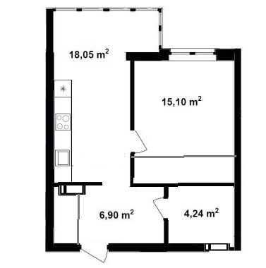 Без %!  1К, 45м, Теремки, ВДНГ, Феофанія, Метрологічна, ЖК Кришталеві