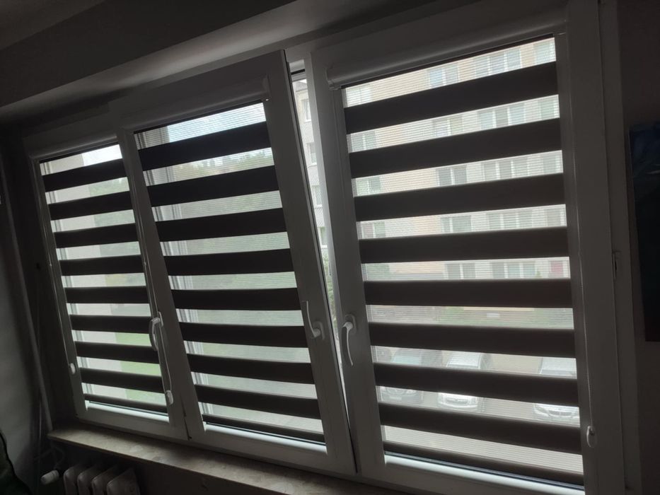 Okno dwuszybowe + parapet