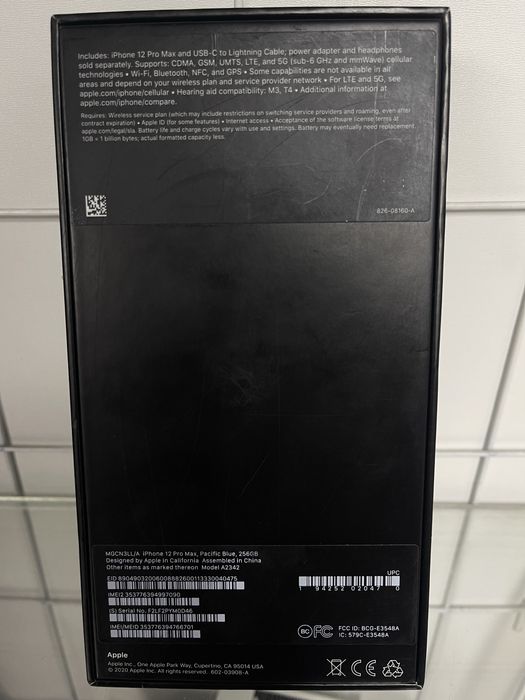 iPhone 12 Pro max, 256gb