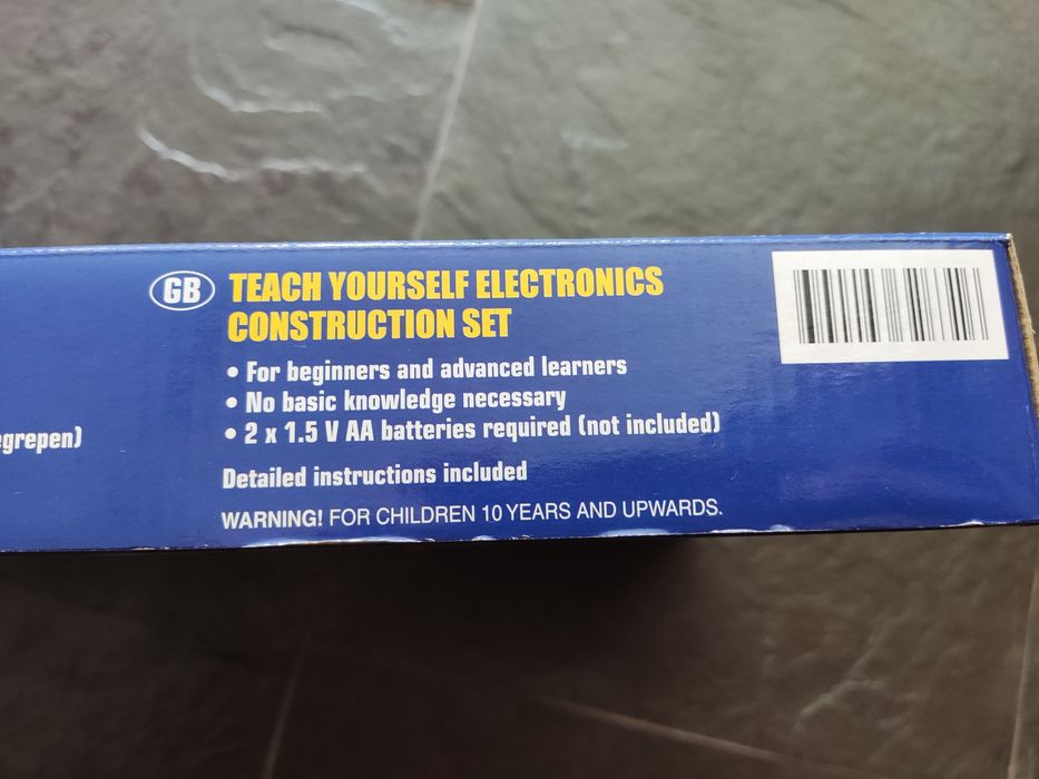 Kit de eletrónica para crianças