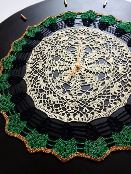 Zegar ścienny ręcznie robiony 75cm