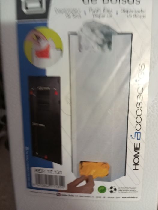 Suporte para arrumação de sacos