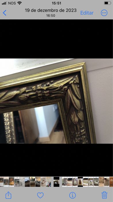 Espelhos de varias medidas