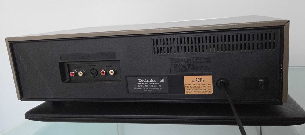 technics m260 magnetofon 3HEAD