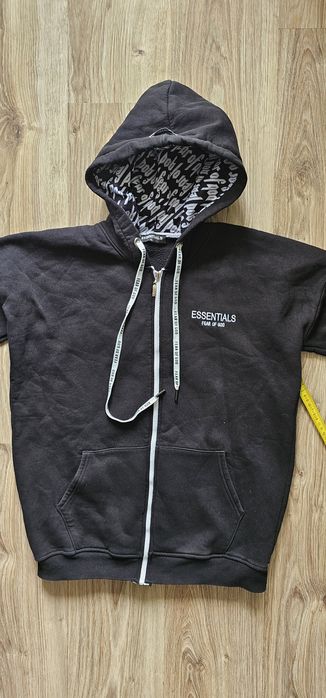 Essentials bluza męska z kapturem rozmiar XL wymiary na zdjęciach stan bardzo dobry 100% bawełny
