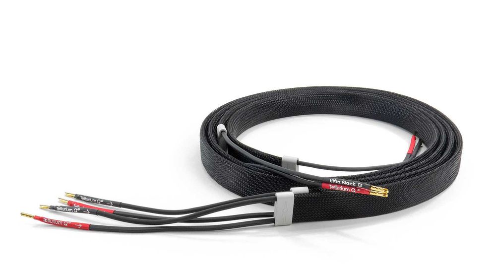 Tellurium Q Ultra Black II 2x2m Przewód głośnikowy SKLEP