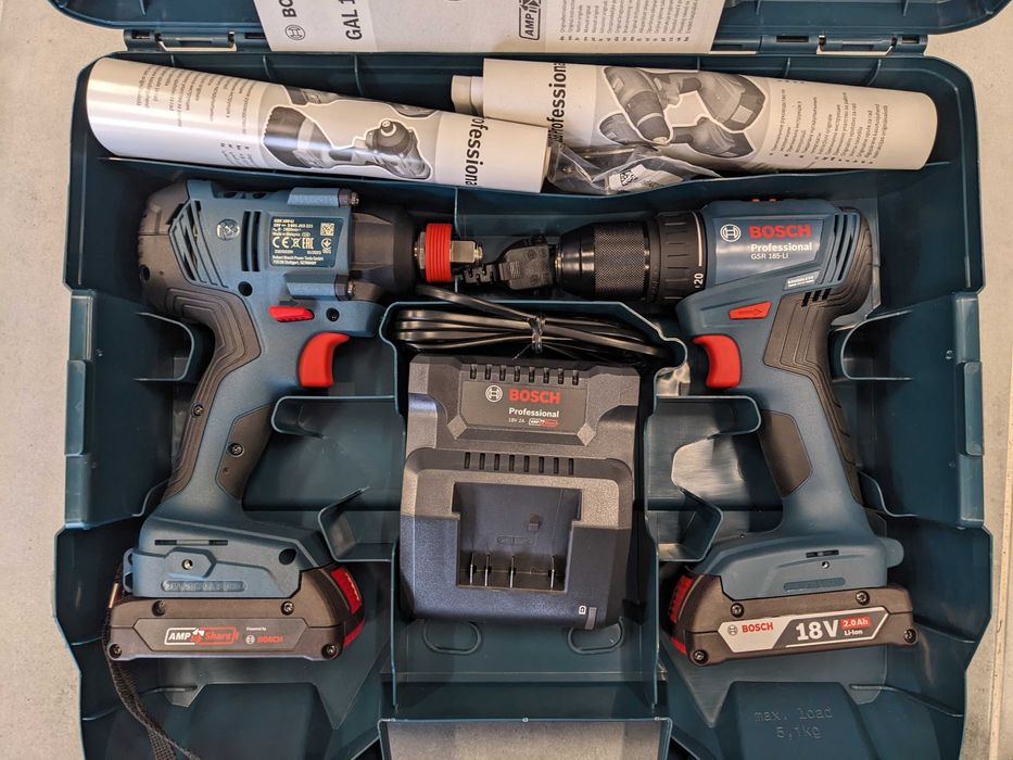 Bosch wkr tarka GSR 185 Li Klucz udarowy GDX 180 Li 2x AKU 2Ah D browa Gornicza OLX.pl