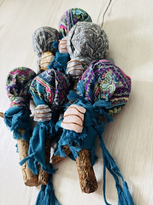 Grzechotka szamańska instrument etniczny handmade