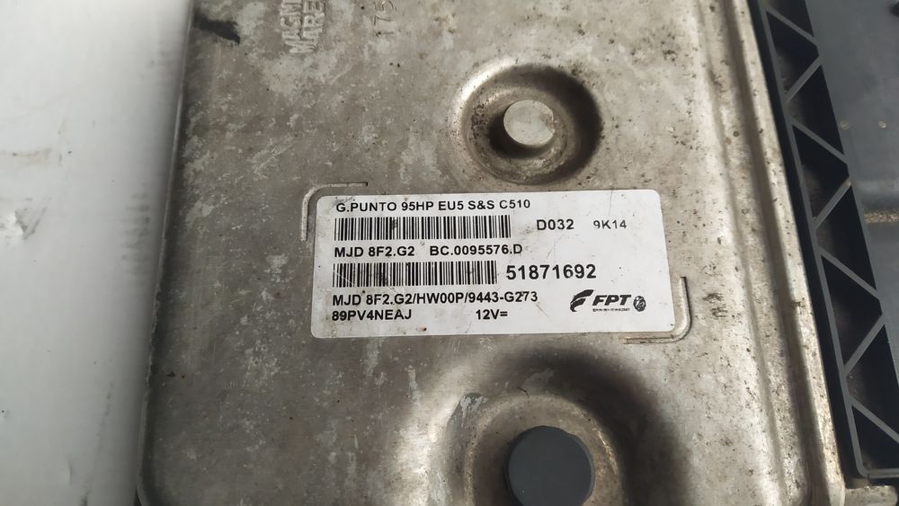 Komputer sterownik silnika Fiat Grande Punto Evo 1.3 JTD Multijet eu 5