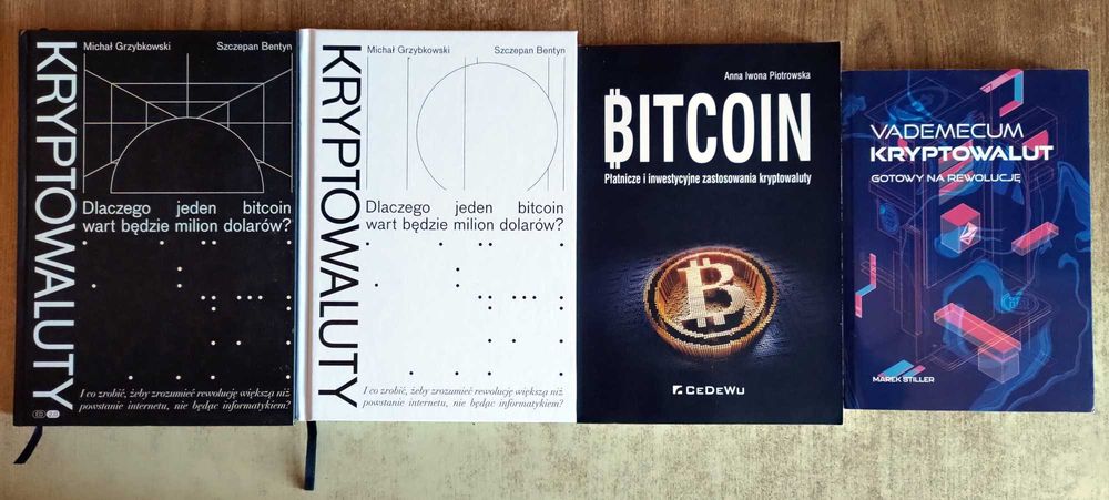 Kryptowaluty Grzybkowski, Bitcoin, Vademecum Kryptowalut ZESTAW