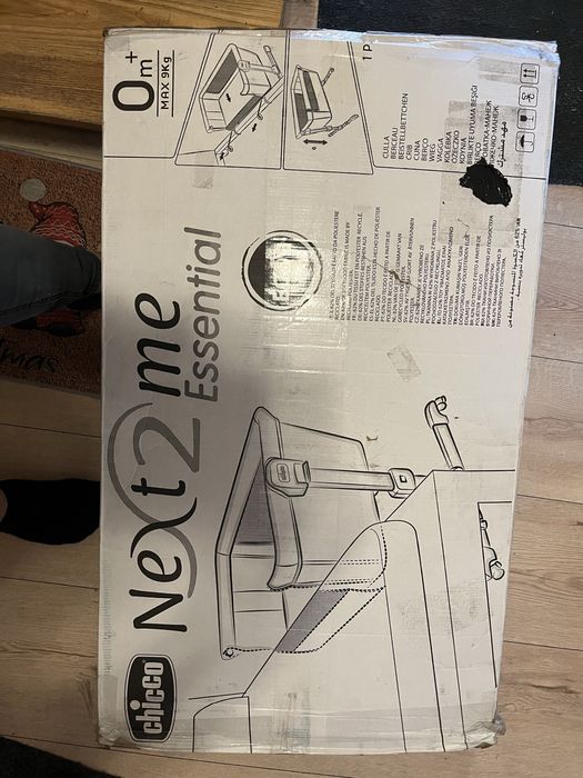 Łóżeczko turystyczne dostawne CHICCO Next2Me Essential