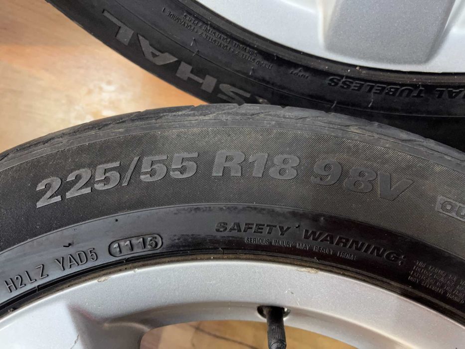 Koła/komplet kół/felgi Mitsubishi Outlander 225/55/R18