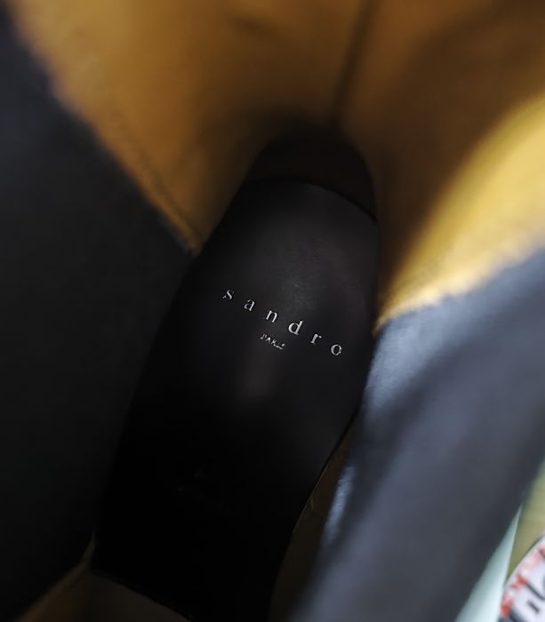 Sandro Paris чоловічі черевики челсі із натуральної гладкої шкіри