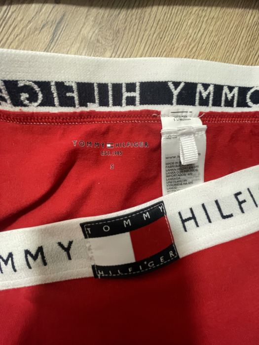 Strój kapielowy dwuczęściowy tommy hilfiger