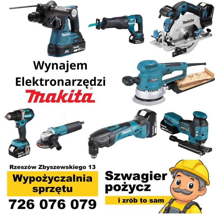 Wynajem Elektronarzędzi "Makita"