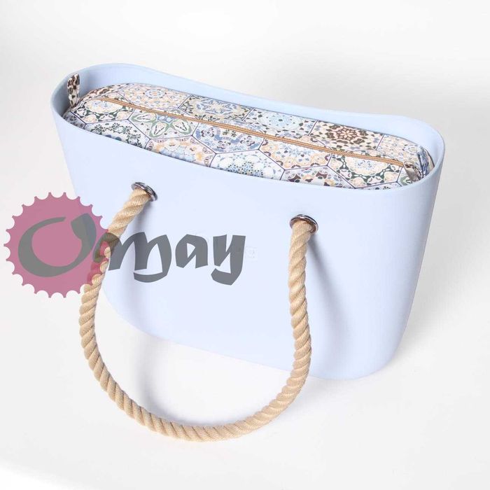 Beżowy organizer do OBAG STANDARD - kafelki biszkoptowe wkład OMAY