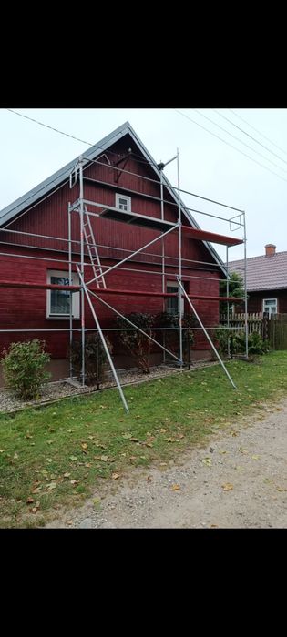 Wynajmę, wynajem rusztowań elewacyjnych .
