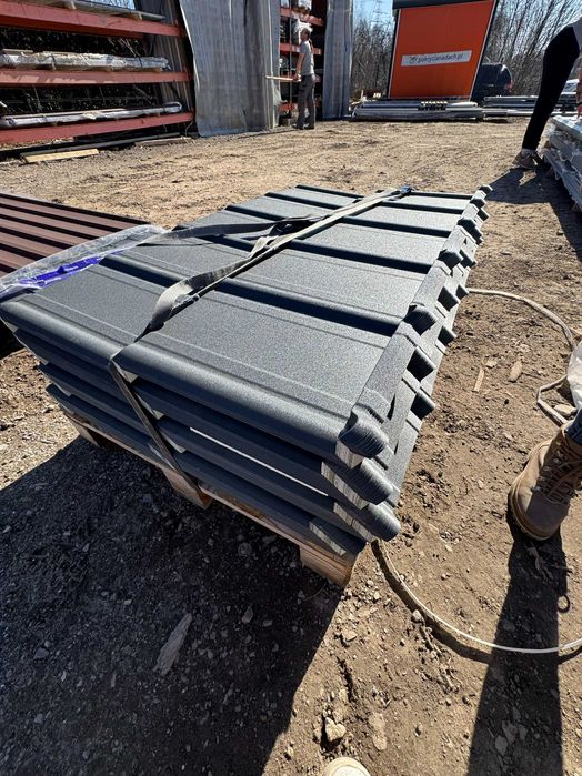 Wyprzedaż ! Blachodachówka Modułowa Claro 7016 mat