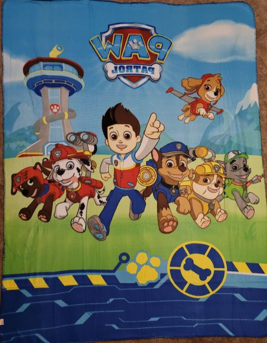 Koc polarowy Psi Patrol 150x200