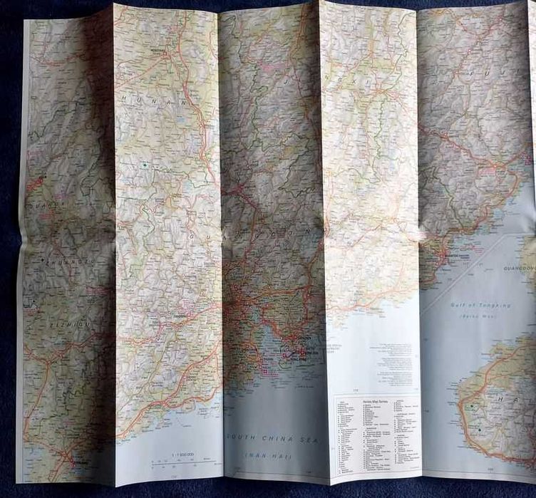 Południowe Chiny (Nelles Map) 1998r.