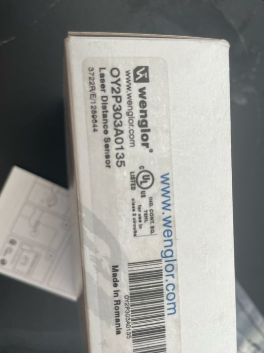 Sensor laser de distância Weglor