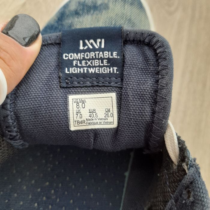 Trampki Vans ISO 1.5 model VXB8J6W jeans. rozmiar Eur 40,5, 26 cm