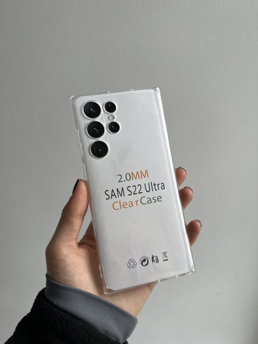 Etui przeźroczyste 2mm do SAMSUNG S22 ULTRA