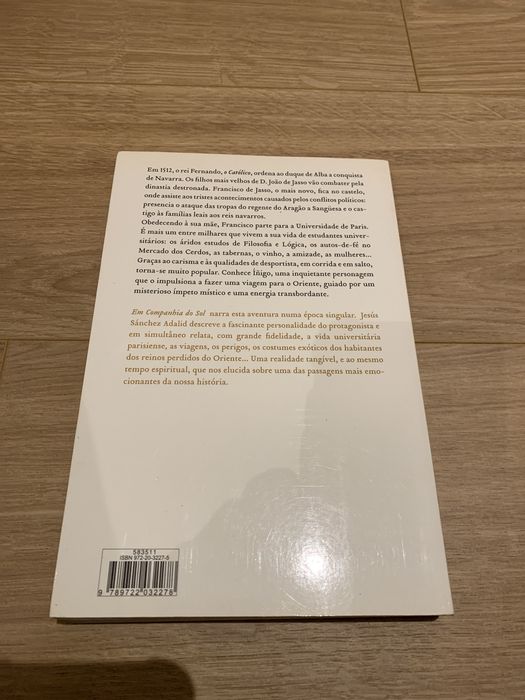 Livro “Em companhia do sol”