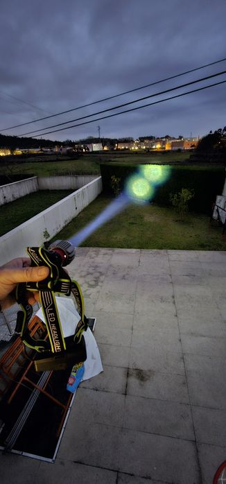 Luz led de cabeça nova