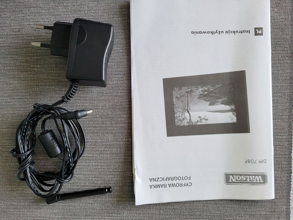 Digital Photo Frame Watson 7" LCD, Cyfrowa ramka fotograficzna nowa