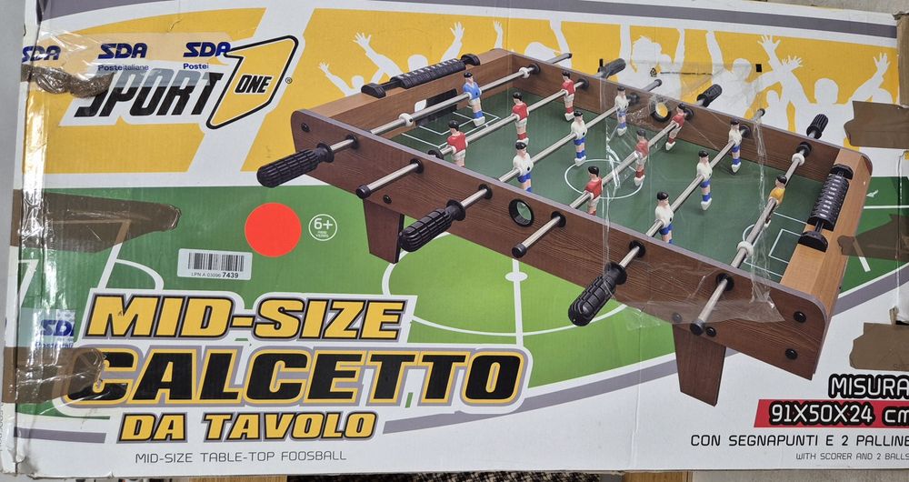 Stolik piłkarzyki 91x50x24