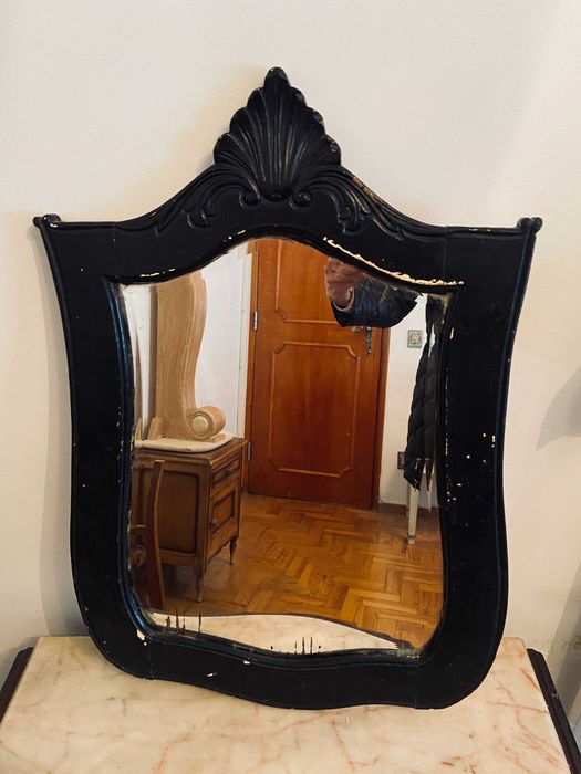 Espelho Madeira Escura