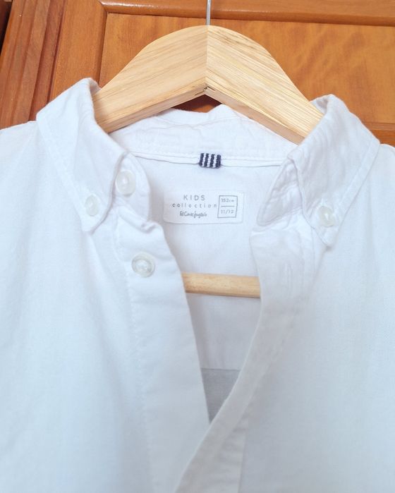 Camisa branca El Corte Inglés  11-12anos