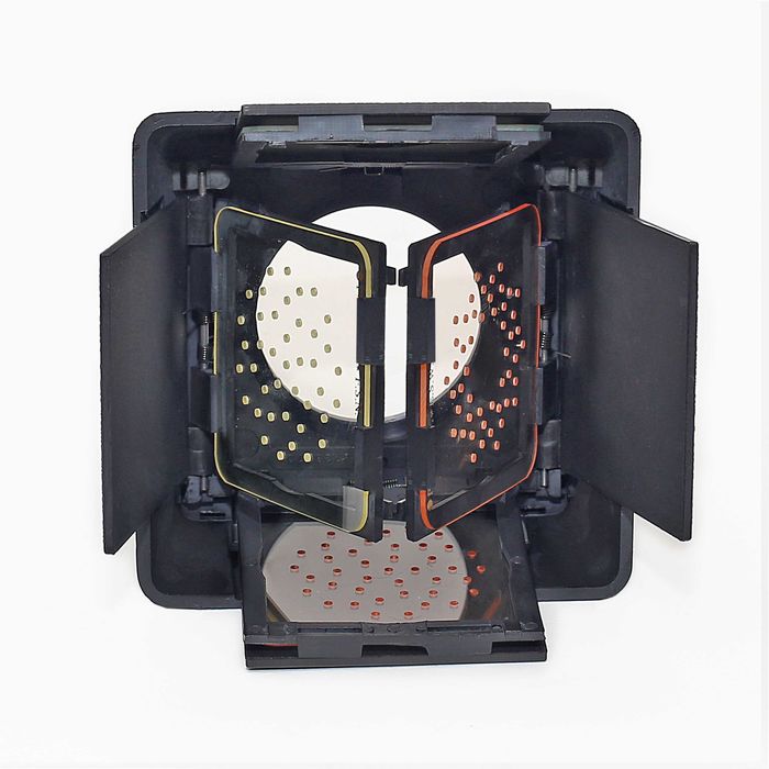 Para-sol PRO 4 DSLR + 6 filtros + anéis adaptadores