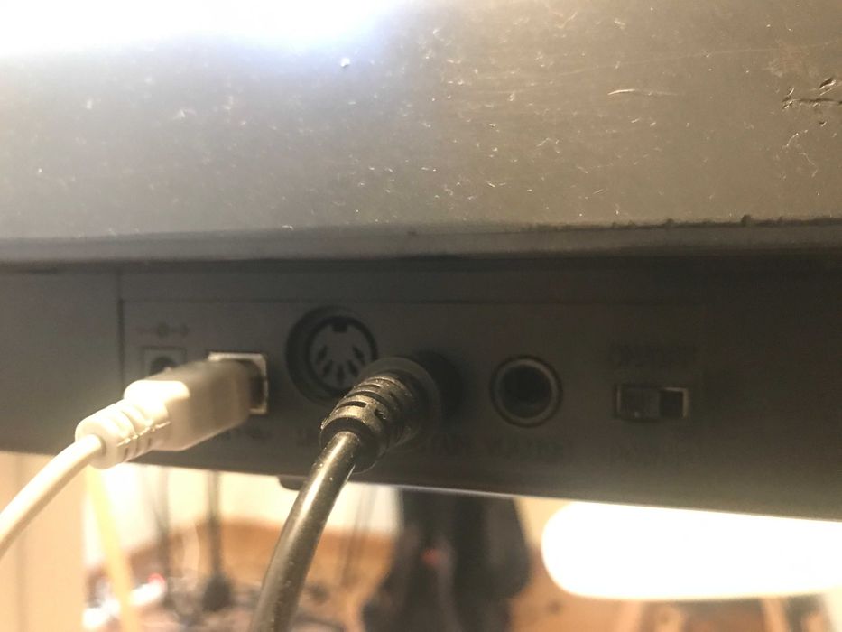 Controlador midi M Audio Keystation 88