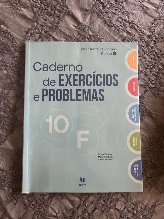 Caderno de exercicio de física (disciplina de físico-quimica)