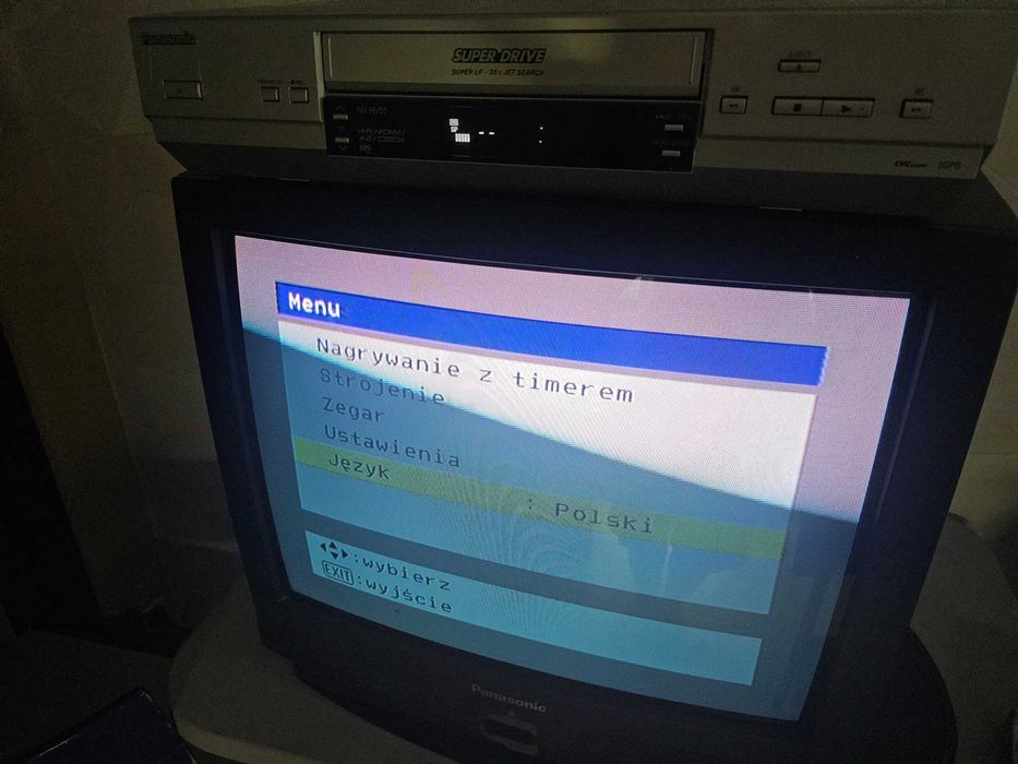 telewizor panasonic 21" sprawmy bez pilota