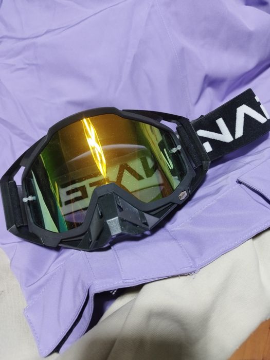 Okulary gogle NAFEIB Google Cross Quad do kasku enduro