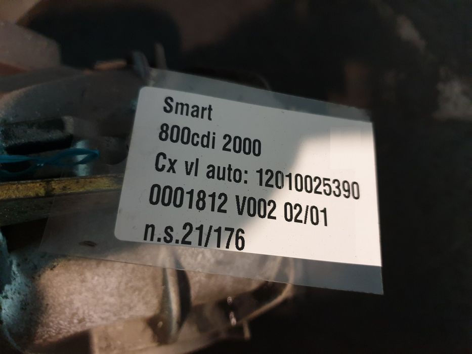 Caixa de velocidades manual SMART ForTwo Coupé (450)